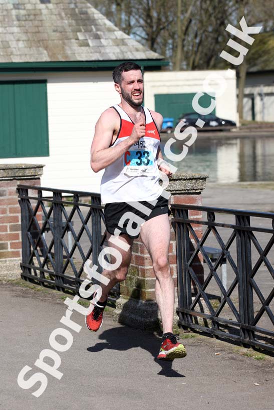Mens Northern 12 Stage Road Relay, Stanley Park, Blackpool. Photo: David T. Hewitson/Sports for All Pics